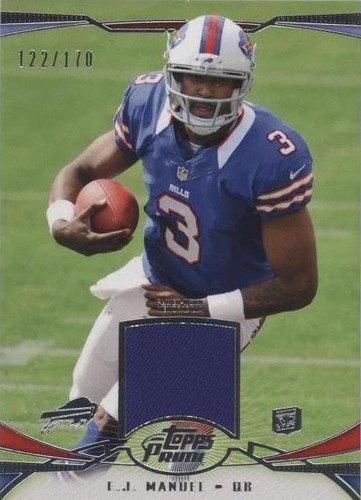2013 Topps Prime EJ Manuel #PR-EM