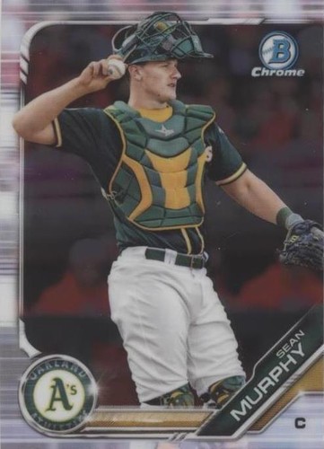 Sean Murphy 2018 Bowman Chrome 1st Auto Gold BGS 9.5 10