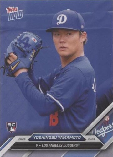 2024 Topps Now Road to Opening Day - Yoshinobu Yamamoto #OD-277
