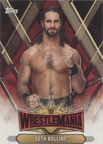 2019 Topps WWE Road to Wrestlemania - Seth Rollins #WM-19