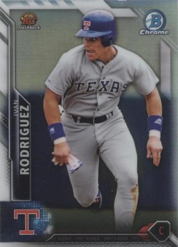 2016 Bowman - Ivan Rodriguez #RR-IR