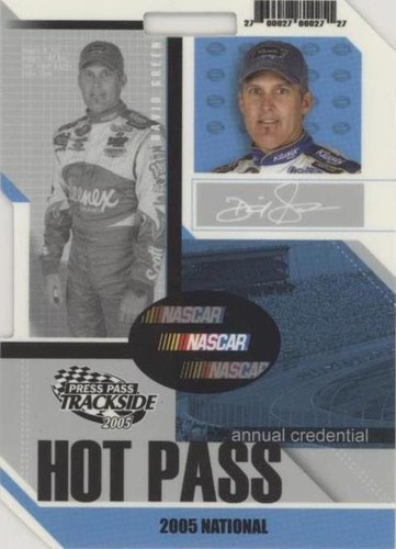 2005 Press Pass Trackside - David Green #HP 26