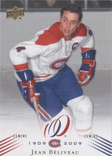 2008-09 Upper Deck Montreal Canadiens Centennial Set - Jean Beliveau #2