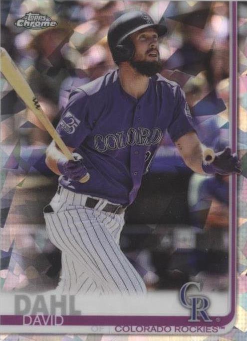 2019 Topps Chrome Sapphire Edition - David Dahl #601