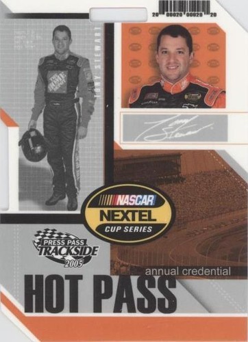 2005 Press Pass Trackside - Tony Stewart #HP 16