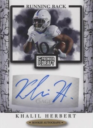 2021 Sage Premier Draft Khalil Herbert #A162