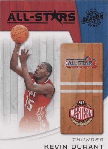 2010-11 Panini Season Update - Kevin Durant #15