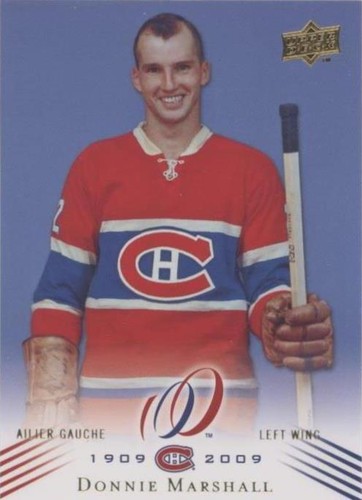 2008-09 Upper Deck Montreal Canadiens Centennial Set - Don Marshall #3