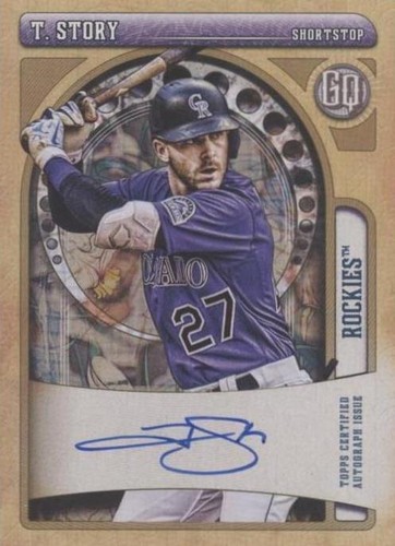 2021 Topps Gypsy Queen - Trevor Story #GQA-TS