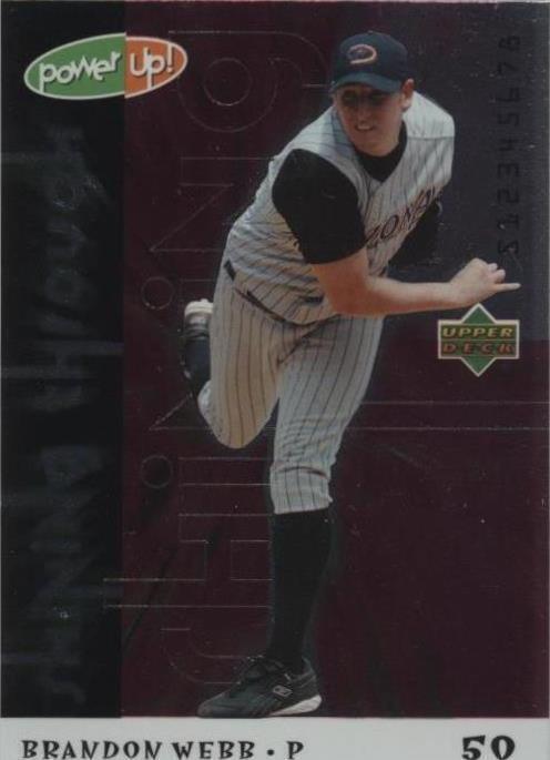 2004 Upper Deck Power Up! - Brandon Webb #ST-69