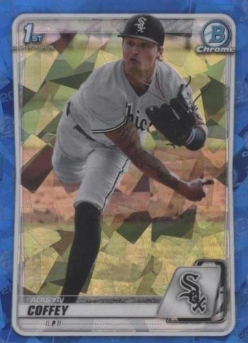 2020 Bowman Chrome Draft Sapphire Edition - Adisyn Coffey #BD-87