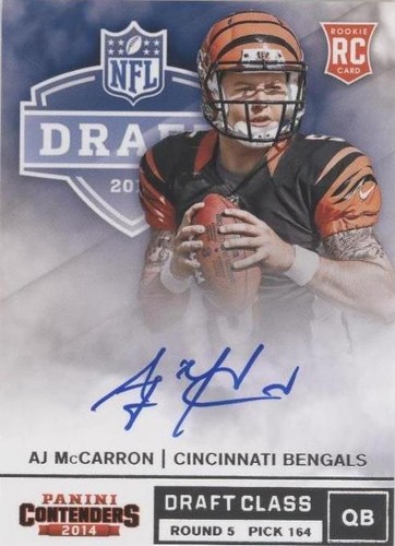 2014 Panini Contenders A.J. McCarron #RDA-AJ