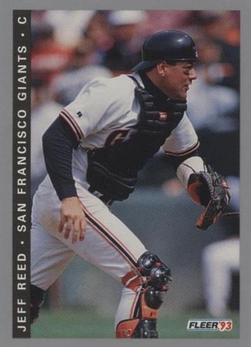 1993 Fleer Final Edition - Jeff Reed #F-154