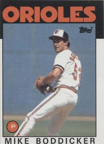 1986 Topps - Mike Boddicker #575