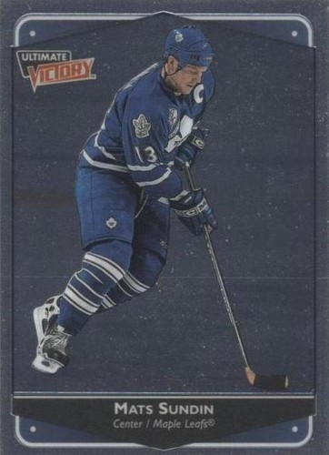 1999-00 Upper Deck Ultimate Victory - Mats Sundin #82
