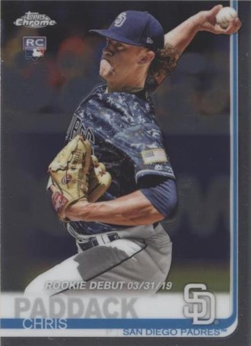 2019 Topps Chrome Update Series - Chris Paddack #55