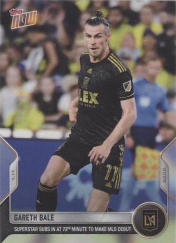2022 Topps Now MLS Gareth Bale #140