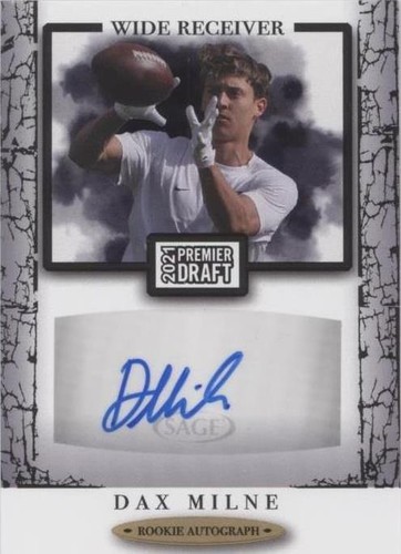 2021 Sage Premier Draft Dax Milne #A137