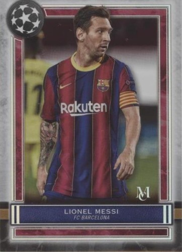 Lionel Messi 2019 Topps Museum Collection FC Barcelona Patch