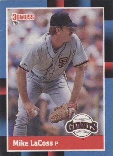 1988 Donruss - Mike LaCoss #436