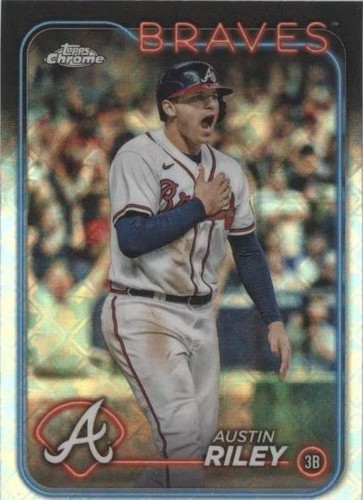 2024 Topps Chrome Logofractor Edition - Austin Riley #84
