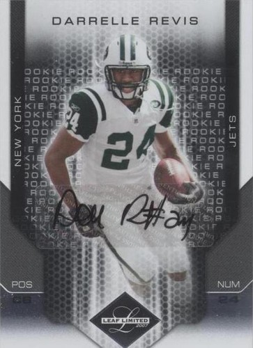 2007 Leaf Limited Darrelle Revis #255