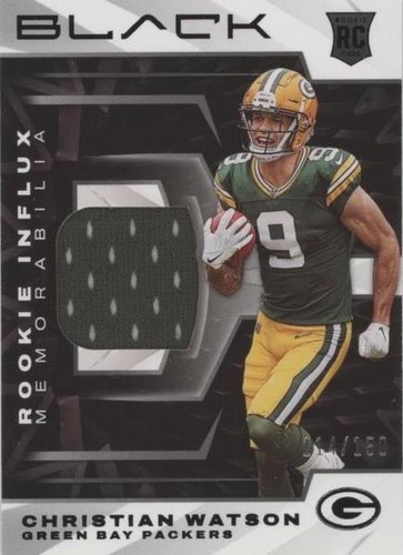 2022 Panini Black Christian Watson #RIM-CWA