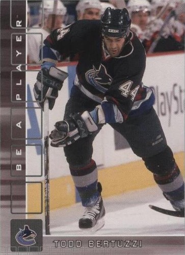 2001-02 In the Game Be A Player Memorabilia - Todd Bertuzzi #100