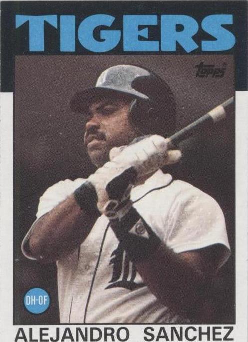 1986 Topps - Alejandro Sánchez #563