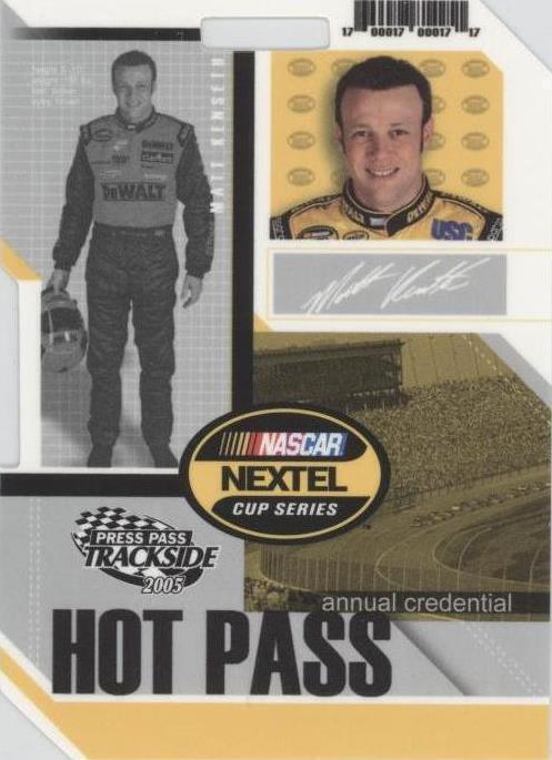 2005 Press Pass Trackside - Matt Kenseth #HP 9