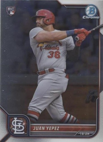 2022 Bowman Chrome - Juan Yepez #26