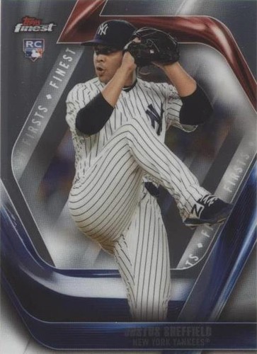 2019 Topps Finest - Justus Sheffield #FF-JS