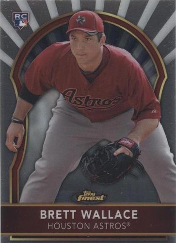 2011 Topps Finest - Brett Wallace #69