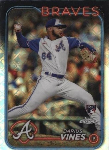 2024 Topps Chrome Logofractor Edition - Darius Vines #197