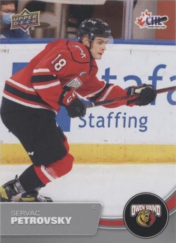 2021-22 Upper Deck CHL - Servac Petrovsky #263