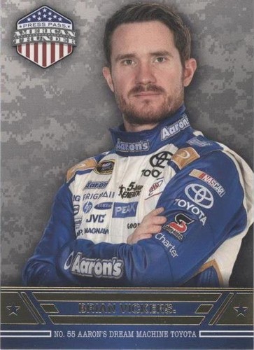 2014 Press Pass American Thunder - Brian Vickers #36