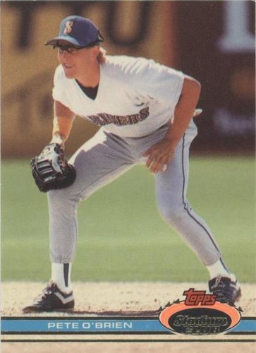 1991 Topps Stadium Club - Pete O'Brien #285