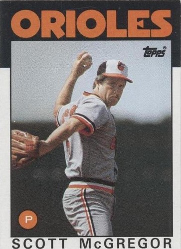 1986 Topps - Scott McGregor #110