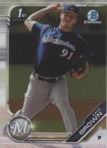 2019 Bowman Chrome - Zack Brown #BCP-152