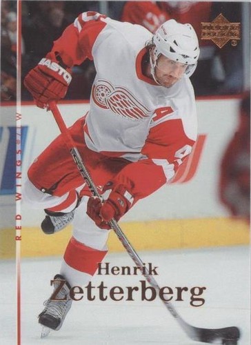 2007-08 Upper Deck - Henrik Zetterberg #5