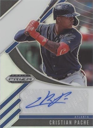 2020 Panini Prizm Draft Picks - Cristian Pache #A-CP