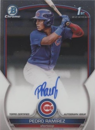 2023 Bowman - Pedro Ramirez #CPA-PR