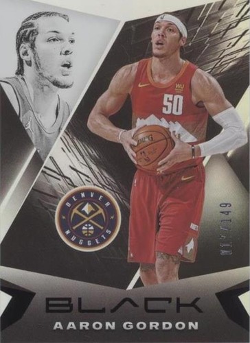2020-21 Panini Black - Aaron Gordon #36