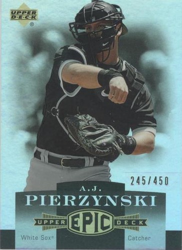 2006 Upper Deck Epic - A.J. Pierzynski #50