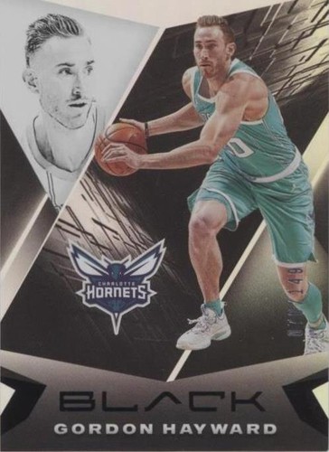 2020-21 Panini Black - Gordon Hayward #38