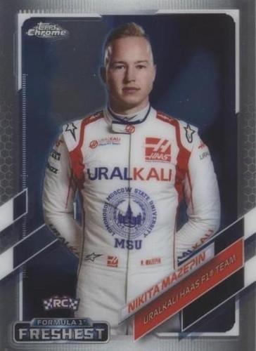 2021 Topps Chrome Formula 1 - Nikita Mazepin #175