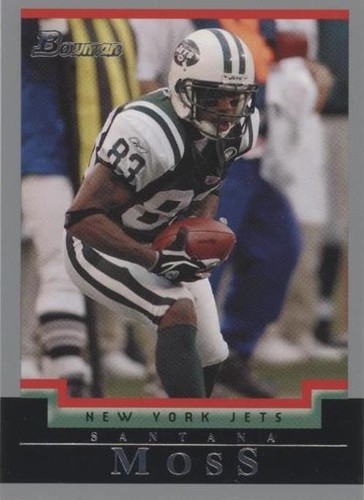 2004 Bowman Santana Moss #6