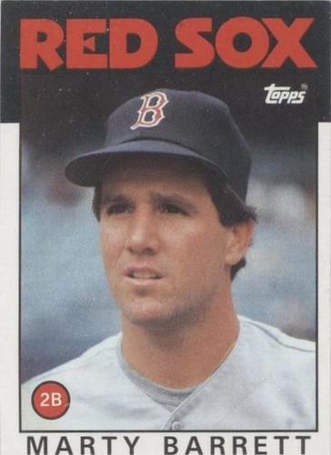 1986 Topps - Marty Barrett #734