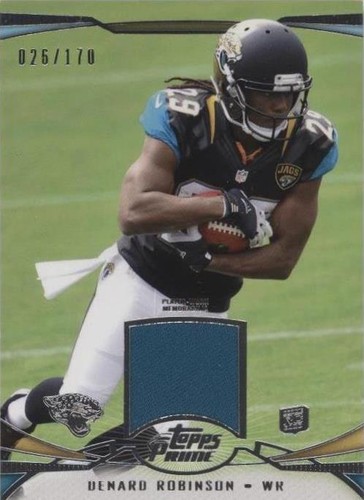 2013 Topps Prime Denard Robinson #PR-DR