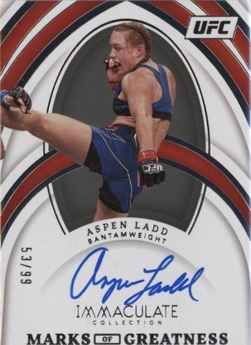 2022 Panini Immaculate Collection UFC - Aspen Ladd #MG-ASP